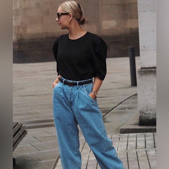 Hollister Denim - vintage high rise mom style 80s jeans rare HTF